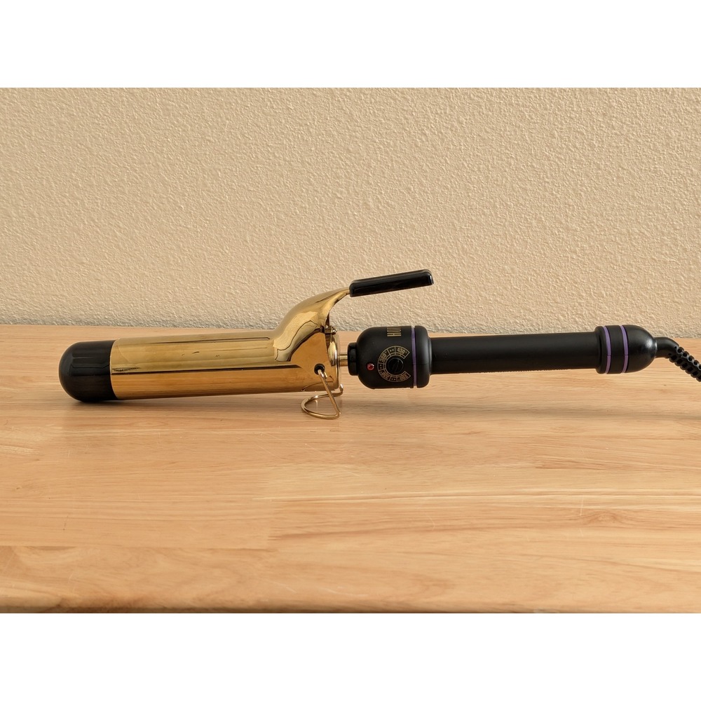Hot Tools Professional Gold Curling Iron 1.5 Inch Barrel 1102 Large Curls